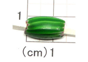 メロン様 メロンシェブロン No.5239 現品 15mm | Beads NAPI