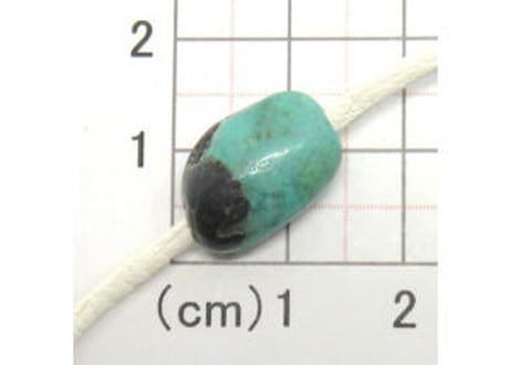 2mm穴　ターコイズビーズ　ナゲット　18mm　No.4654　現品