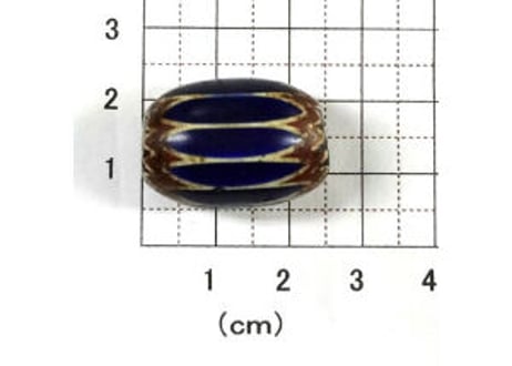 シェブロンビーズ　No.634　　現品　　17mm