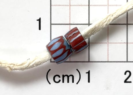 Awaleシェブロン　2個　　　No.8688　現品　6mm