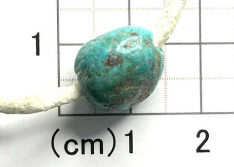 2mm穴　ターコイズビーズ　ナゲット　12mm　No.8301　現品