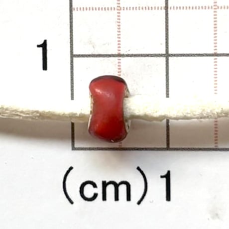 アンティークホワイトハーツ（金赤） アンティークホワイトハーツ（金赤） goro's - アンティーク