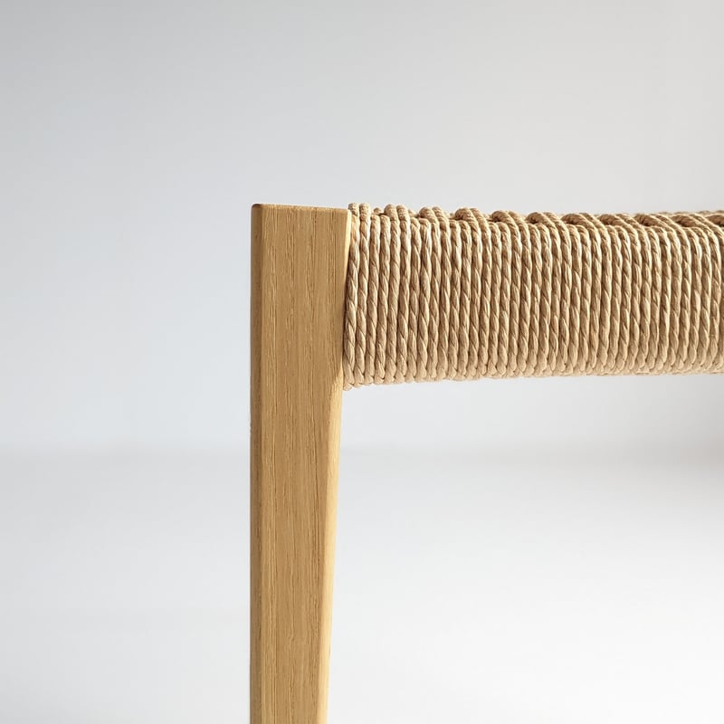 ケヤキのペーパーコードスツール ペーパーコード スツール 座編み 椅子（チェアー）・スツール