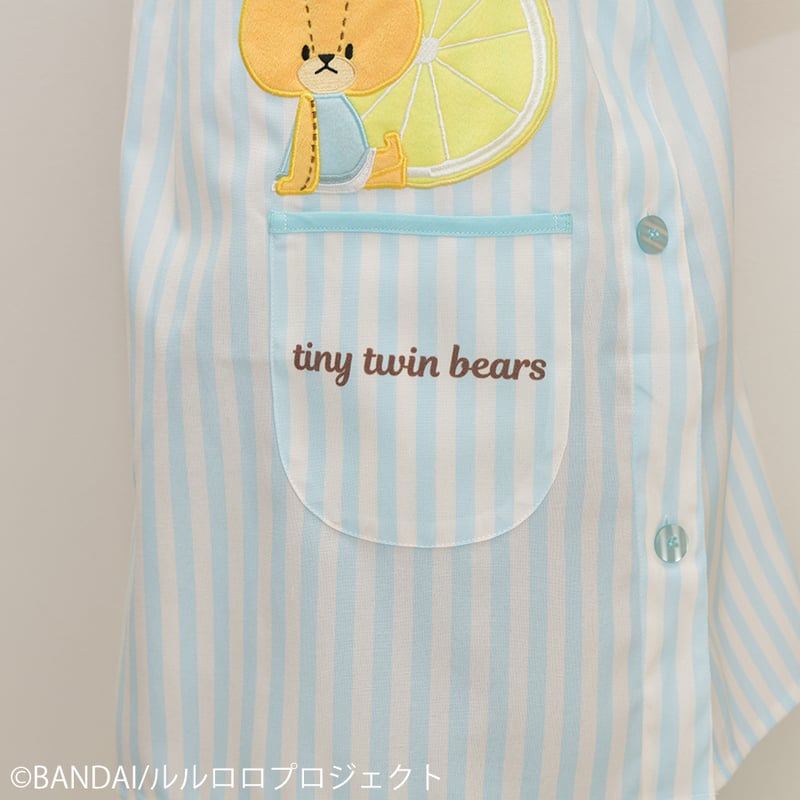 2026春夏新作 保育士エプロン ルルロロ RA44134-61 サイドボタン