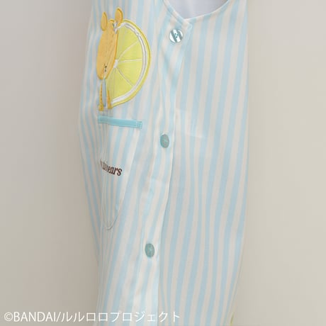 2026春夏新作 保育士エプロン ルルロロ RA44134-61 サイドボタン
