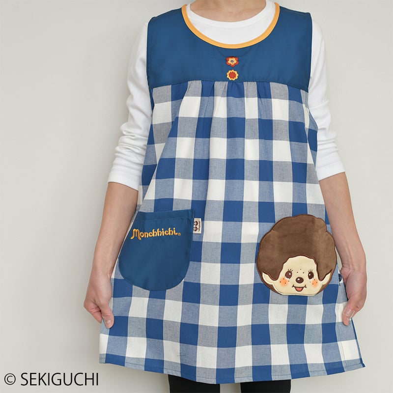 モンチッチ　エプロン 激レア　美品　Sサイズ モンチッチ エプロン 激レア 美品 Sサイズ モンチッチ エプロン