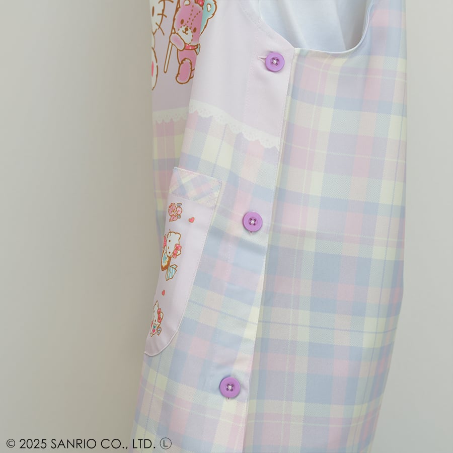保育士　エプロン　サンリオ　大集合　９枚セット sanrio（サンリオ） エプロン 保育士 キャラクター エプロン 大人