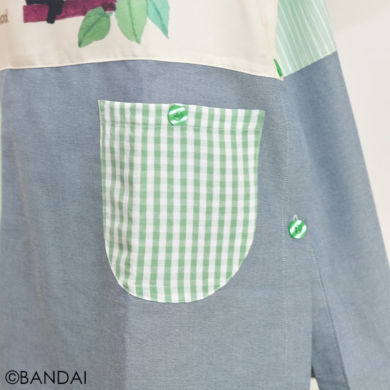 2025秋冬新作 保育士エプロン くまのがっこう ジャッキー