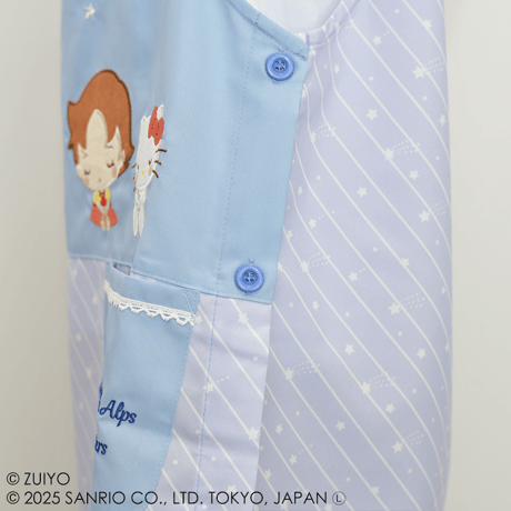 【特別セール】 保育士エプロン アルプスの少女ハイジ&サンリオキャラクターズ SA43966-51 サイドボタン