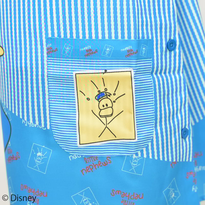 2025春夏新作 保育士エプロン ドナルドダック ディズニー JS0062