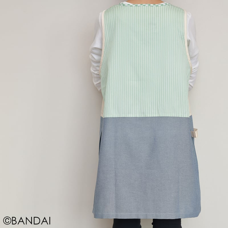 2025秋冬新作 保育士エプロン くまのがっこう ジャッキー