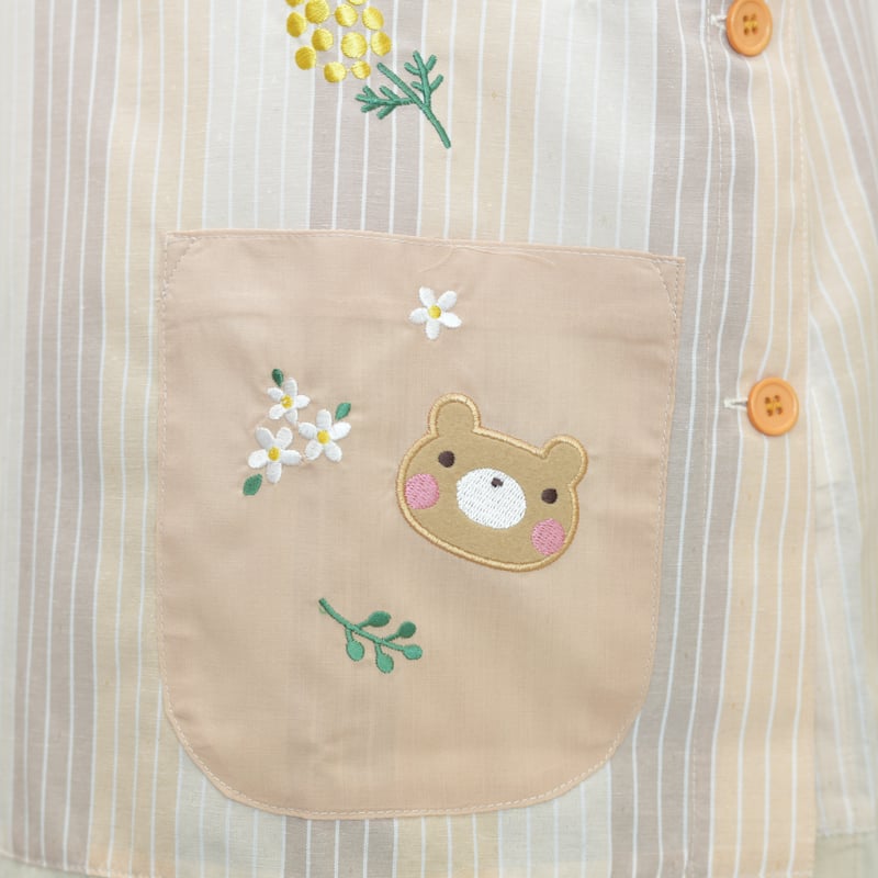 新品 ヘブンリーホステス エプロン ダンディデイジー柄 ヘブンリー