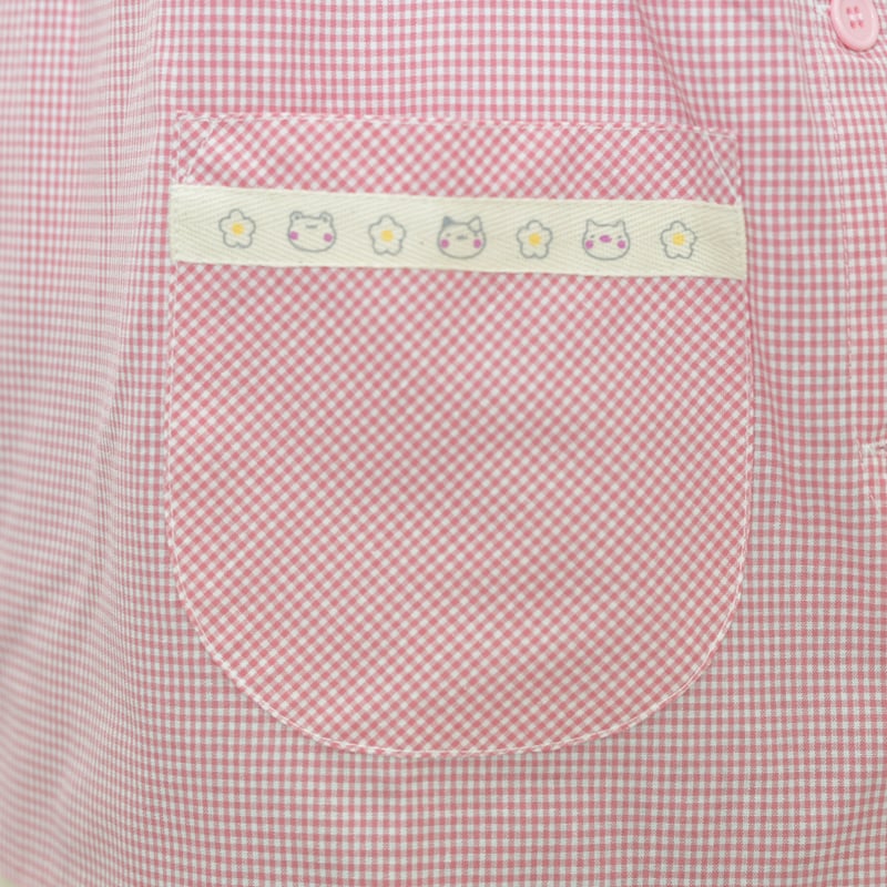 ショート丈＞ 2024新作 【おてんばママ】イチゴうさくまキッチン