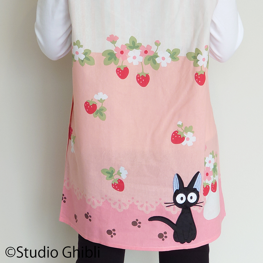 ジブリ 魔女の宅急便 ジジ ジジとストロベリー | 保育士エプロン