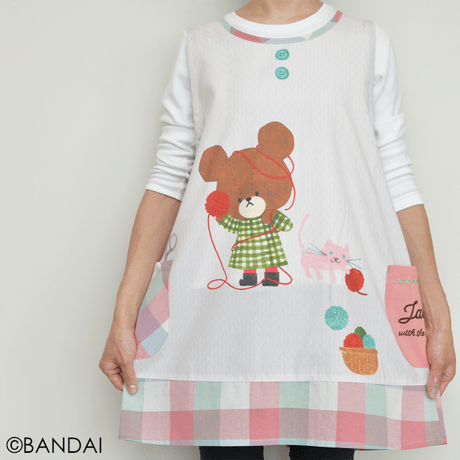 CATEGORY JACKIE くまのがっこう | 保育士エプロンの専門店