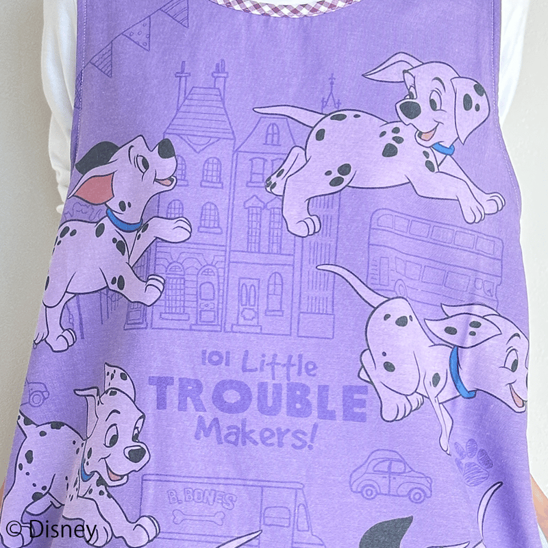 2023春夏新作 保育士エプロン 101 ディズニー わいわいエプロン | 保育