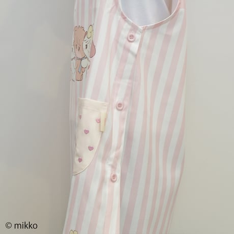 2026春夏新作 保育士エプロン リルアラモード FI44194-61 サイドボタン