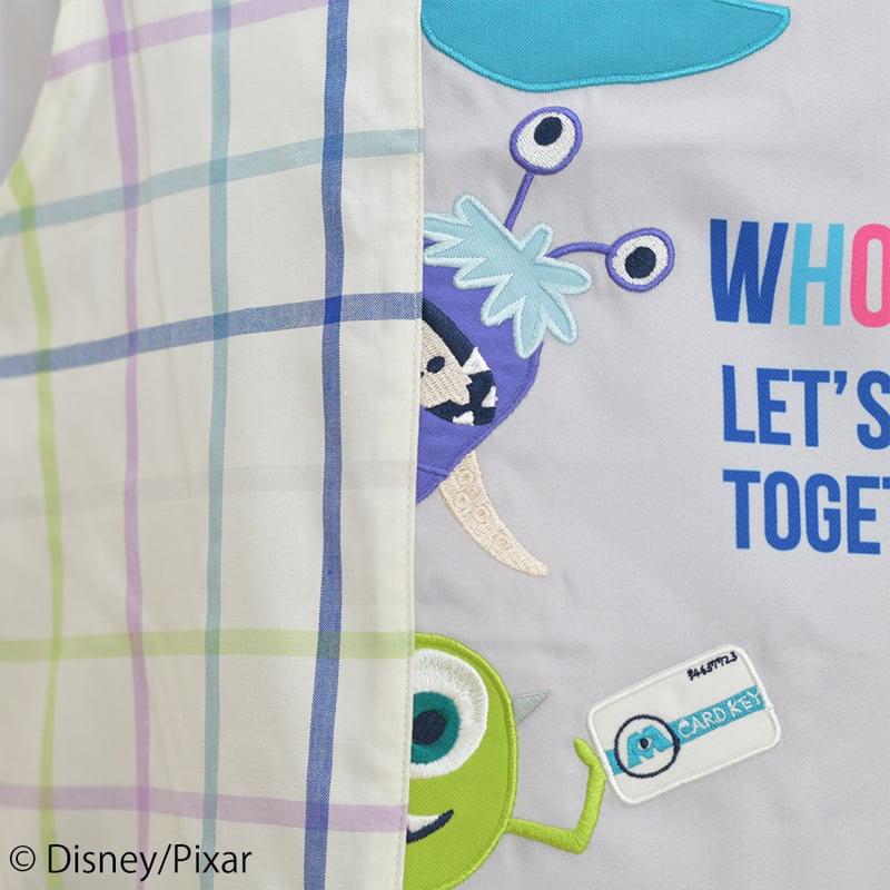 人気旧作／ 保育士エプロン モンスターズインク ディズニー