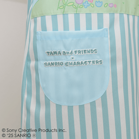 2025春夏新作 保育士エプロン タマアンドフレンズ TFA43949-51 サイドボタン