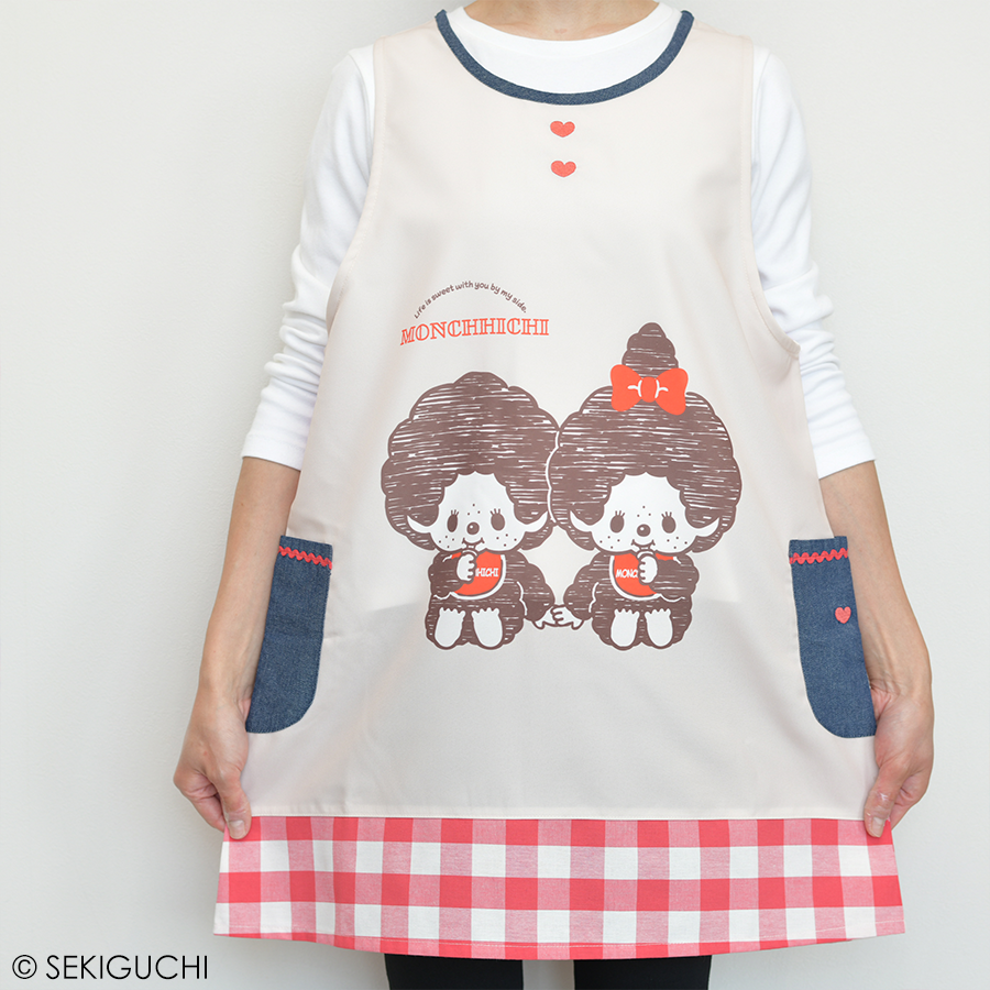 可動　モンチッチ　限定エプロン付き靴付き 海外限定モンチッチオフィシャルショップ各店にて発売予定