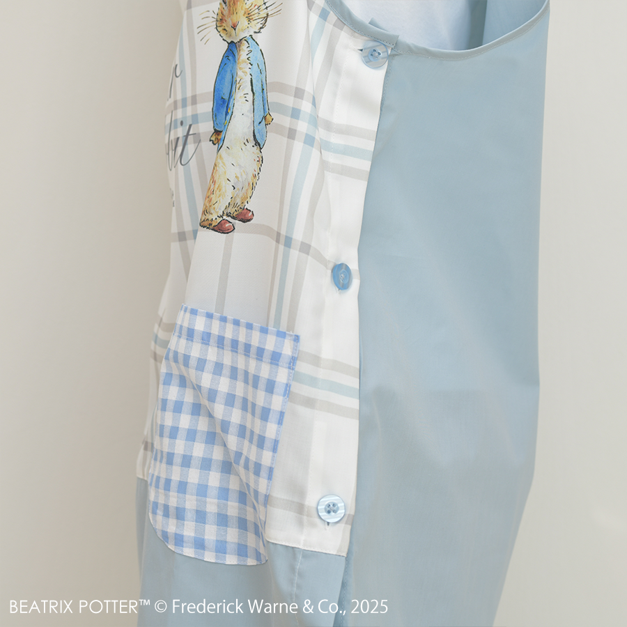 2025春夏新作 保育士エプロン ピーターラビットエプロン SimpleFlower
