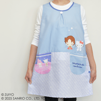 【特別セール】 保育士エプロン アルプスの少女ハイジ&サンリオキャラクターズ SA43966-51 サイドボタン