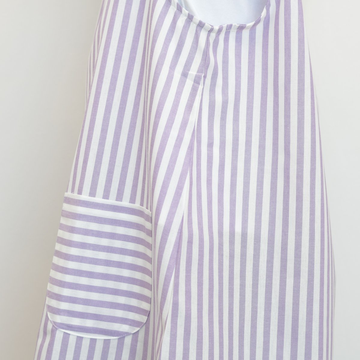 2024新作 【VivresaVie】花刺繍チュニック（パープル） M-L 保育