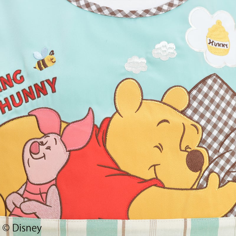 人気旧作／ 保育士エプロン くまのプーさん ディズニー | 保育士