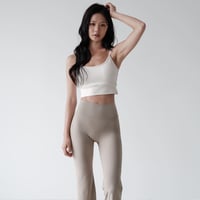 fonv Fit leggings（Sand Beige） | Ipu