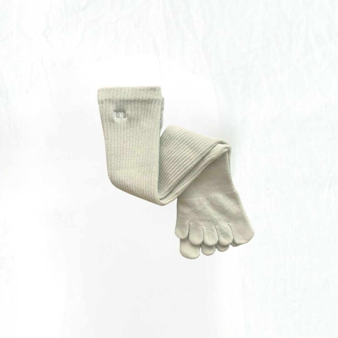 ちょいサポ　　ピラティス Ipu Pilates Rib Socks （Pistachio Green） | Ipu