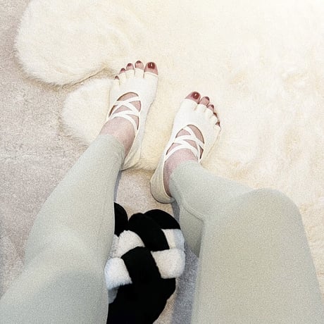 【再入荷✨】Ipu Pilates Socks（White）