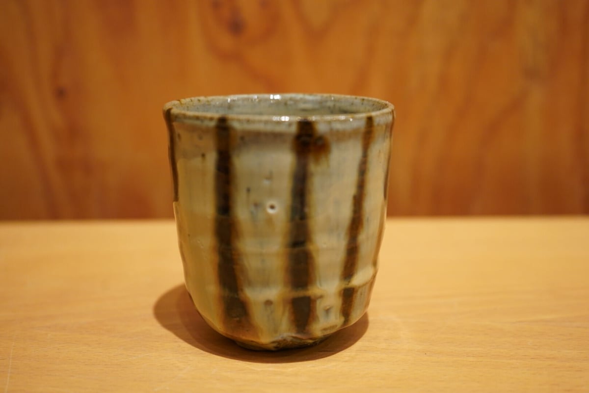光藤佐 10. 鉄絵灰釉湯呑 | Alocasia ONLINE STORE