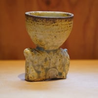 余宮隆 朝鮮唐津 茶碗 2つセット 余宮隆 朝鮮唐津 茶碗 2つセット