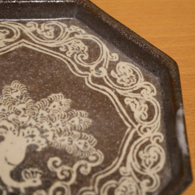 土本訓寛・久美子 DM 八角盤 象嵌 | Alocasia ONLINE STORE