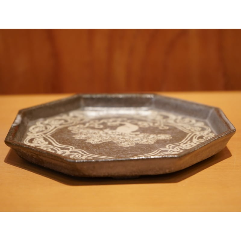 土本訓寛・久美子 DM 八角盤 象嵌 | Alocasia ONLINE STORE