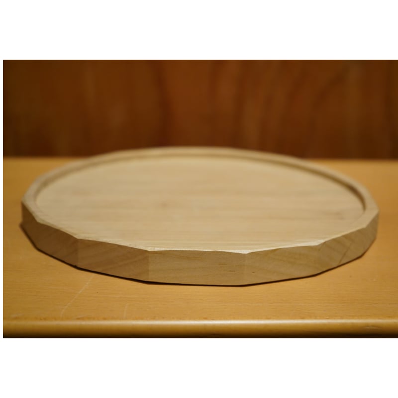 徒爾 お盆 徒爾 toji 62くりぬき浅盆 7寸 無塗装 | Alocasia ONLINE STORE