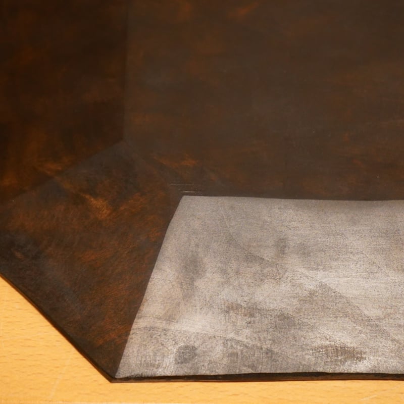 徒爾 toji 7 八角長大皿 サクラ 黒漆（国産/松煙） | Alocasia ONLINE