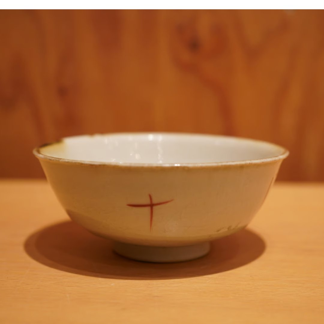 光藤佐 皿 絵唐津皿 w18.5 h4.8 ほんのりと赤みを帯びた色合いに焼けた絵唐津です