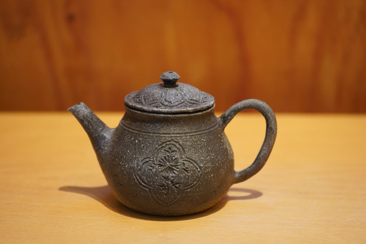 土本訓寛・久美子 1-5 焼締 茶壺 | Alocasia ONLINE STORE