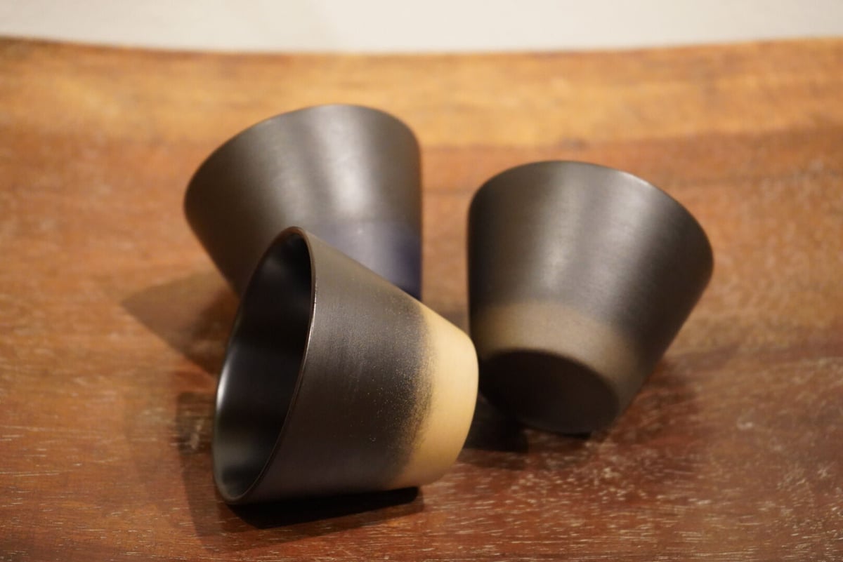 土田和茂　漆5寸皿　２枚セット 土田和茂 漆5寸皿 2枚セット