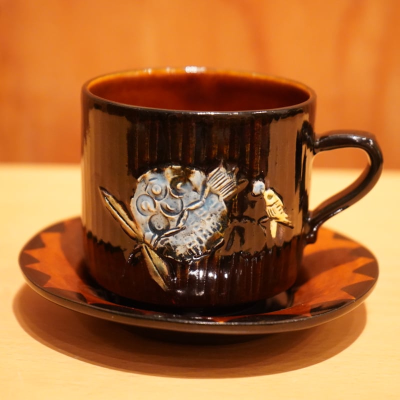 矢島操 あめ釉はりつけ絵がわりc＆s D | Alocasia ONLINE STORE