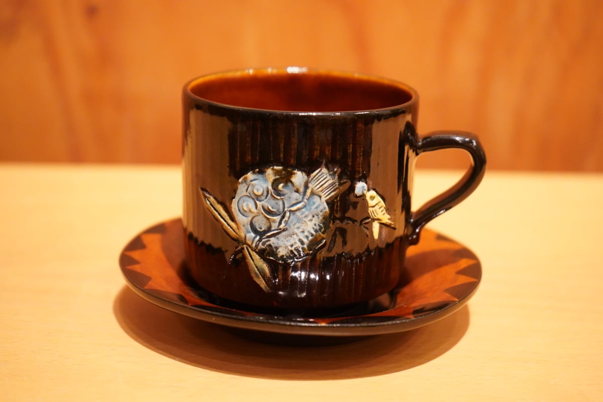 矢島操 あめ釉はりつけ絵がわりc＆s D | Alocasia ONLINE STORE