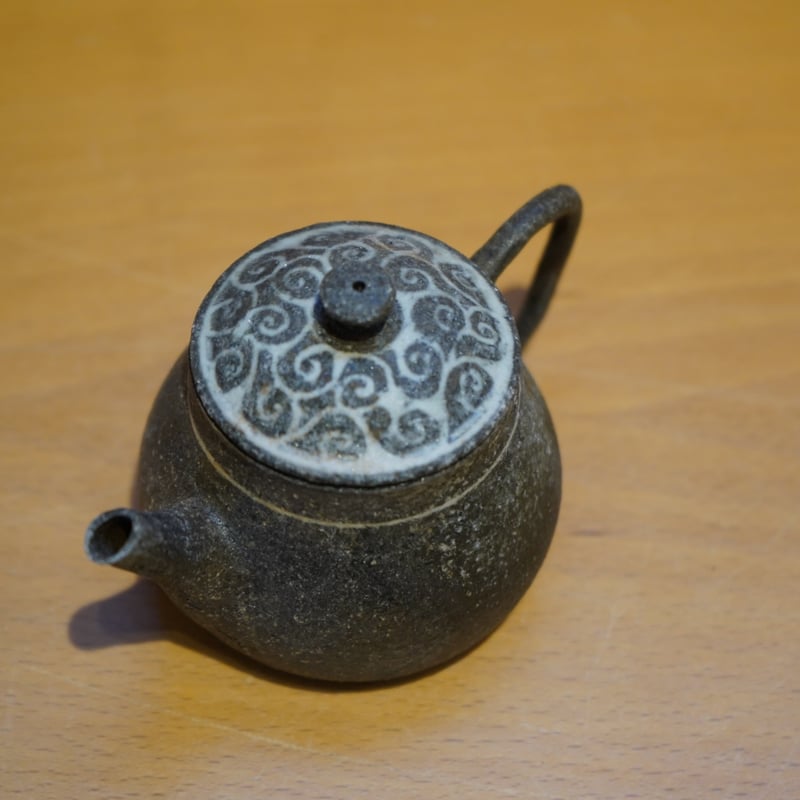 土本訓寛・久美子 1-2 焼締 茶壺 | Alocasia ONLINE STORE