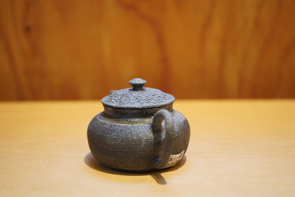 土本訓寛・久美子 1-3 焼締 茶壺 | Alocasia ONLINE STORE