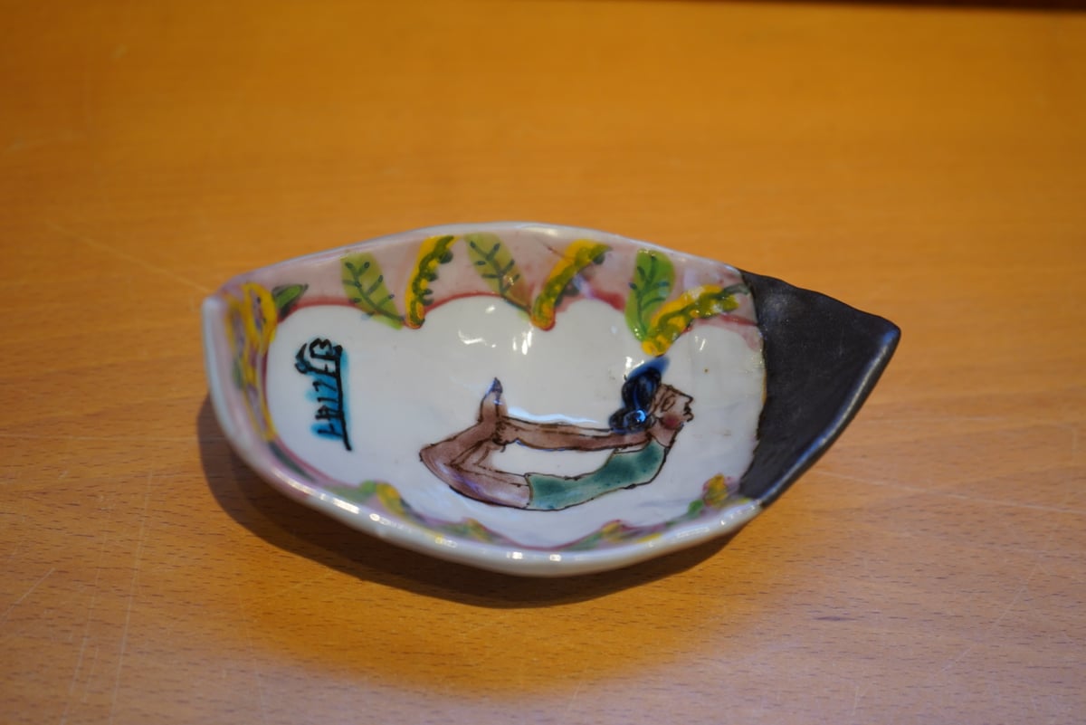 田辺京子 28 黒と洋絵の具のyoga小鉢3 | Alocasia ONLINE STORE