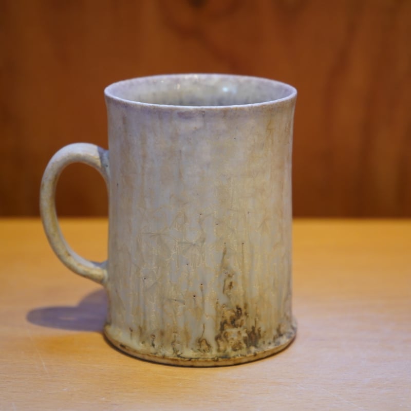 内村宇博 ⑥ 艶消白釉トールマグC | Alocasia ONLINE STORE