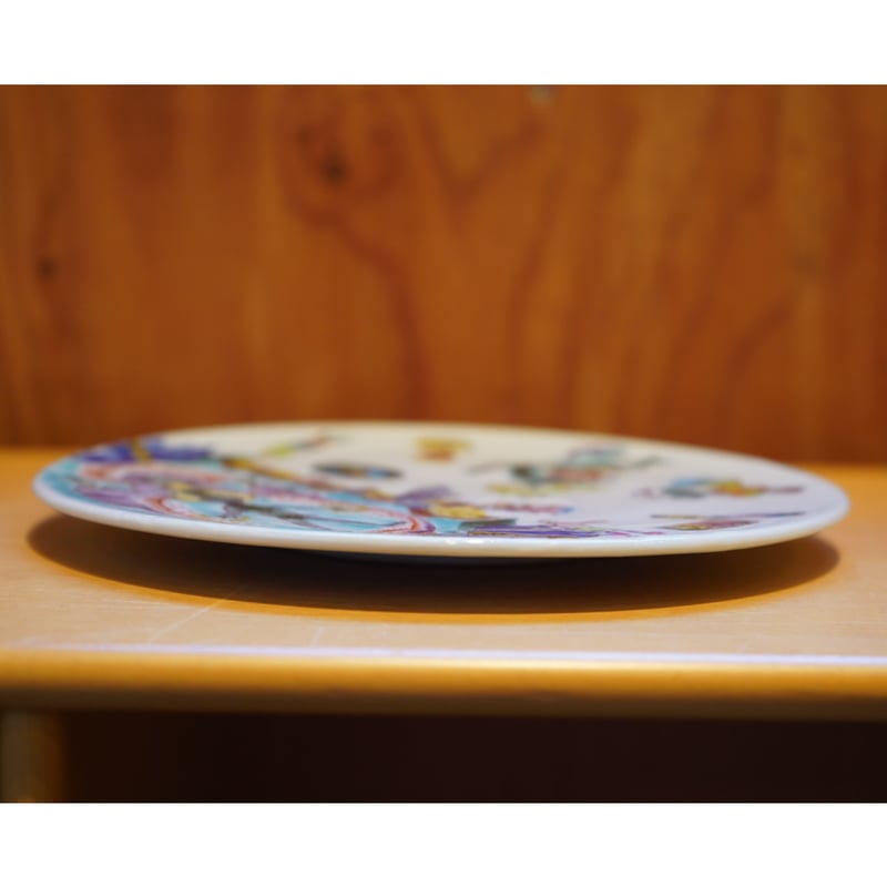 田辺京子　絵皿 田辺京子 33 20センチぺったんこ皿 | Alocasia ONLINE STORE