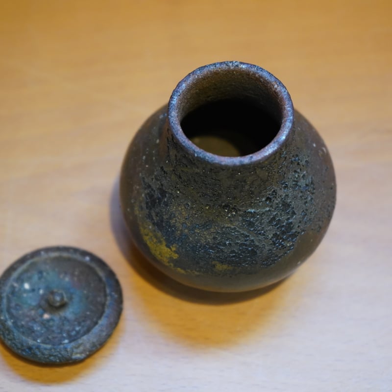 長野大輔 32 鉄釉窯変茶入 | Alocasia ONLINE STORE