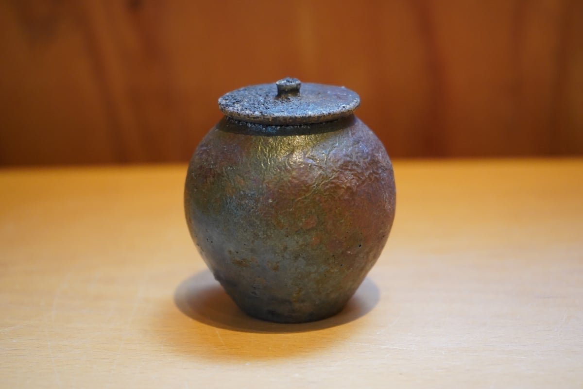 長野大輔 32 鉄釉窯変茶入 | Alocasia ONLINE STORE