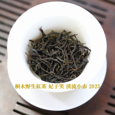 桐木野生紅茶  渓流小赤 2025
